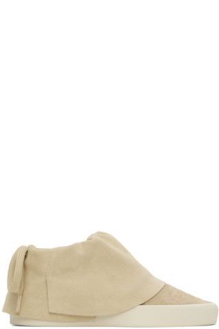 Beige Moc Low Sneakers | SSENSE