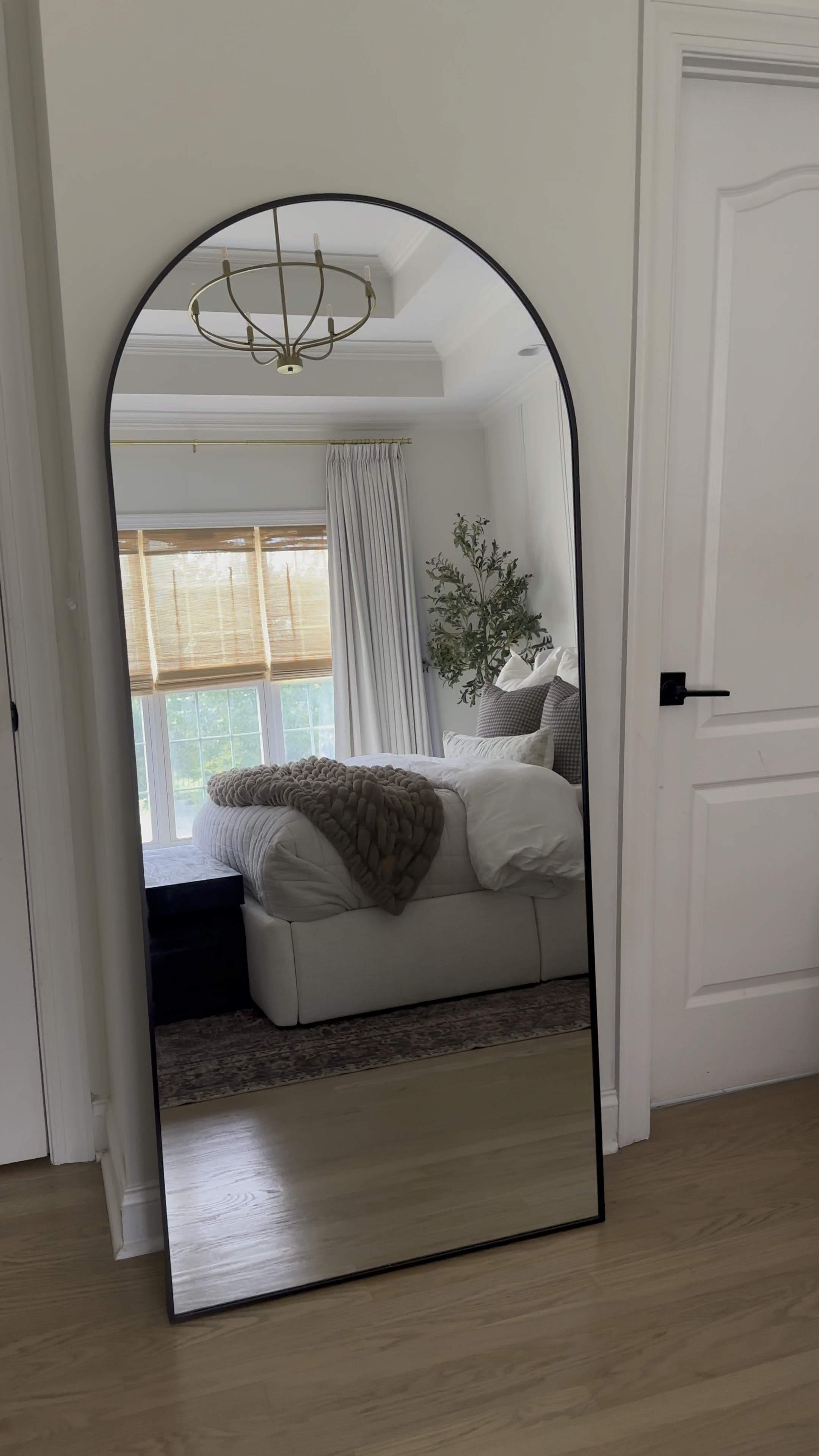 Large 31x72 floor mirror only $150 🤩

Loved the arched design and it can also be hung!

@walmart #walmarthome #walmartfinds

Affordable Home Decor, Arched Mirror, Budget Friendly Home | Modern Home Decor | Bedding | Custom Curtains | Bamboo Shades | Roman Shades | Olive Tree | Neutral Bedroom 

#LTKSaleAlert #LTKHome