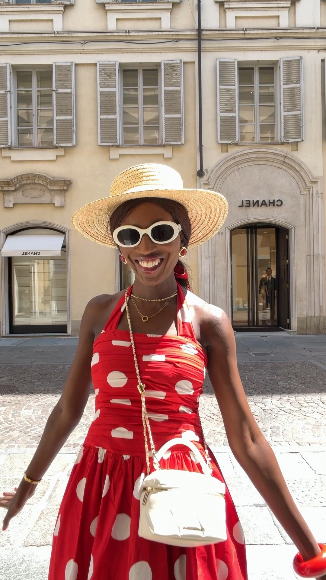 Vacation outfit I wore in Turin Italy 

Wearing a size 6

European summer, summer dress look, summer outfits, vacation style, midi dress look

#LTKsummer #LTKstyletip #LTKtravel