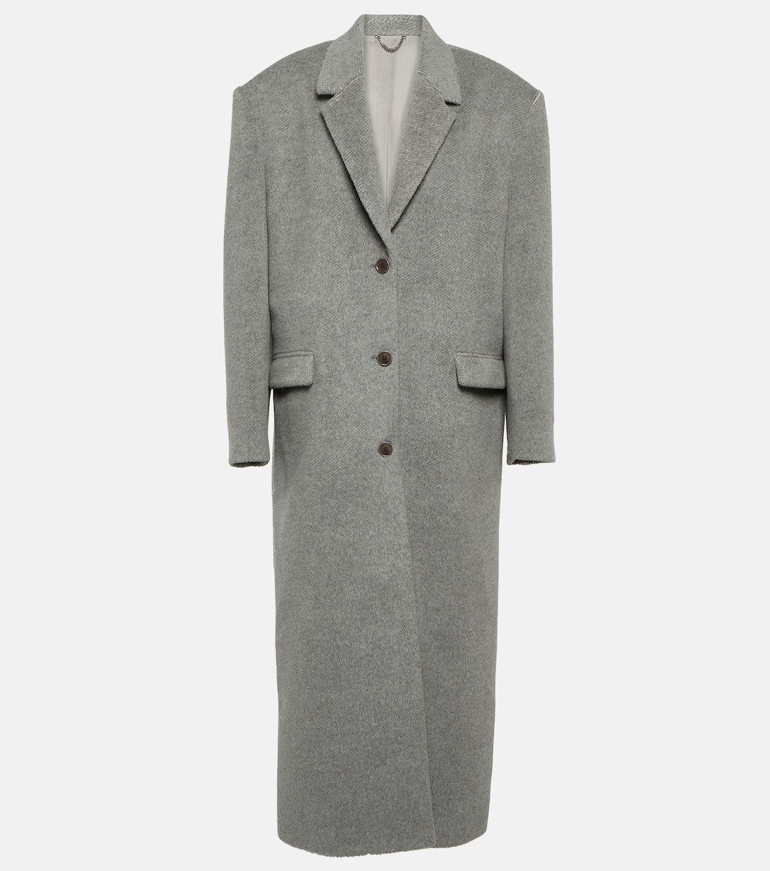 Single-breasted alpaca and wool coat | Mytheresa (UK)