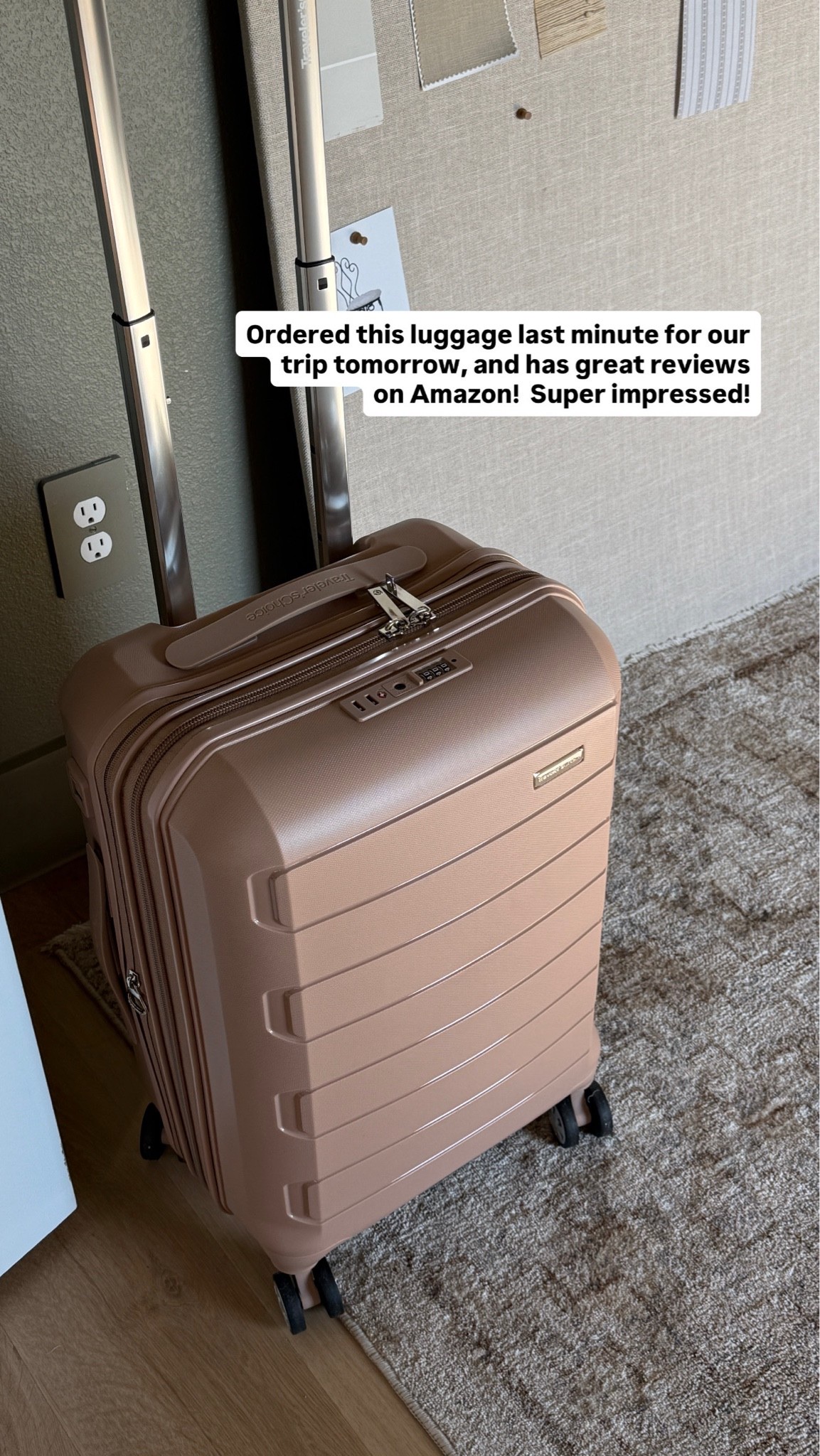 I got this Amazon luggage for our trip - super impressed! Comes in a ton of colors and different sizes. 

amazon finds, amazon travel, travel essentials

#LTKTravel