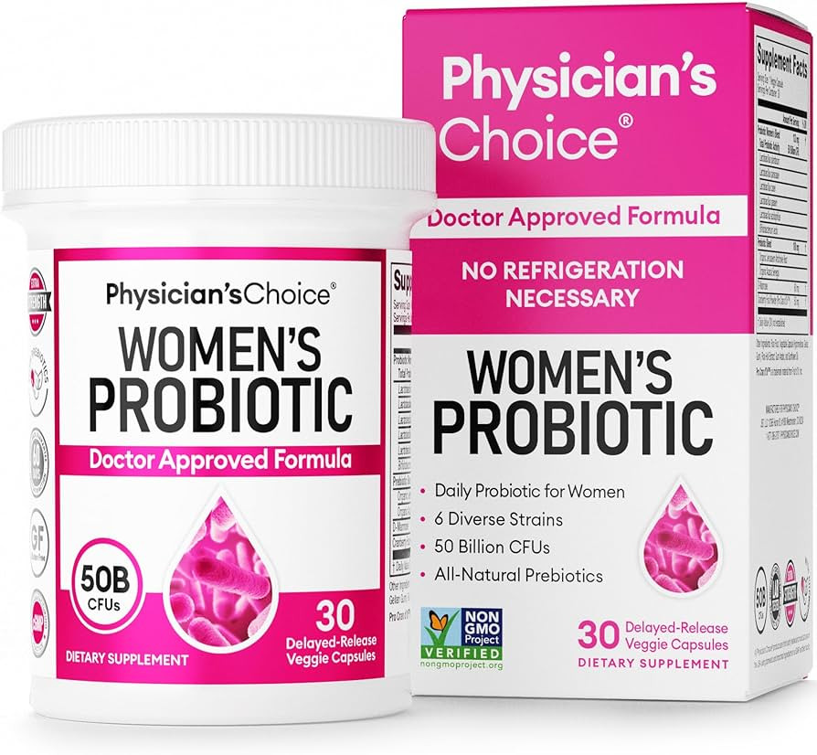 Physician's Choice Probiotics for Women - PH Balance, Digestive, UT, & Feminine Health - 50 Billi... | Amazon (US)
