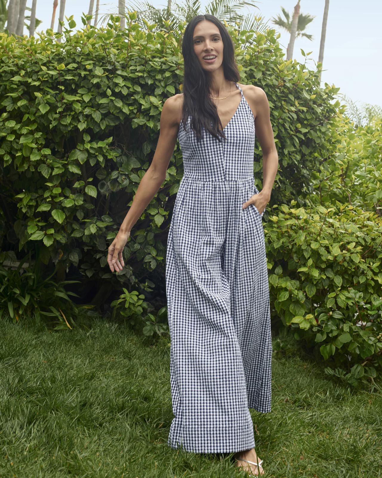 Gabrielle Gingham Jumpsuit | Splendid