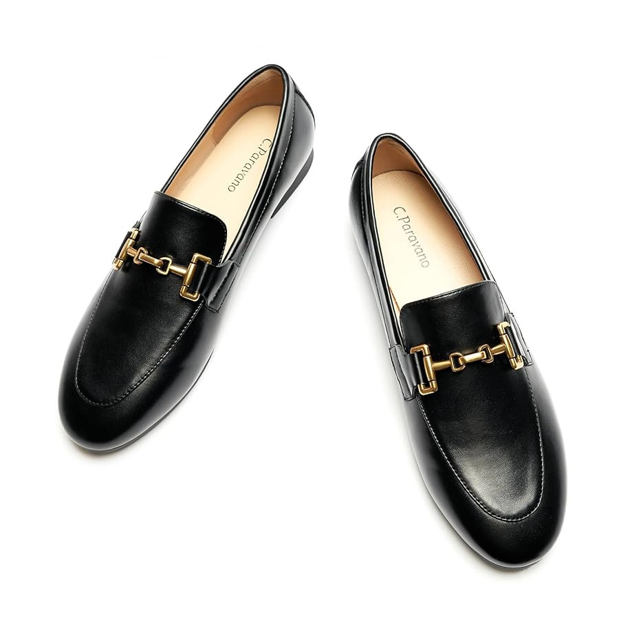 C.Paravano Loafers for Women | Penny Loafers | Slip-on Flats Shoes | Moccasin for Walking | Women... | Amazon (US)