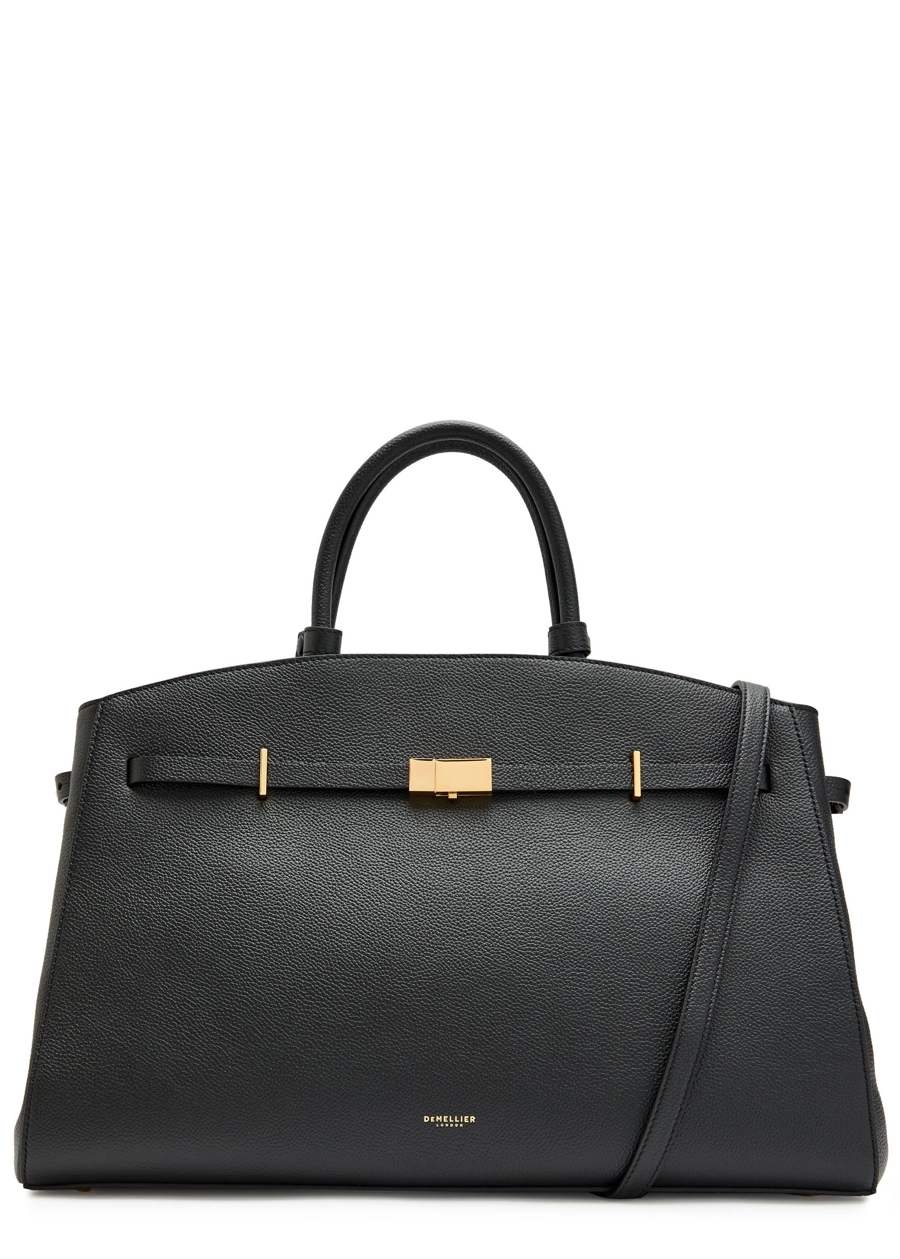 The Hudson grained leather top handle bag | Harvey Nichols