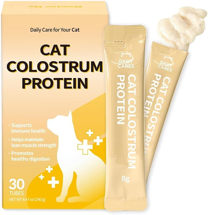 Doctor By Cat Colostrum Protein Cat Supplement Immune Support Muscle Growth, Gentle on Digestion ... | Amazon (US)