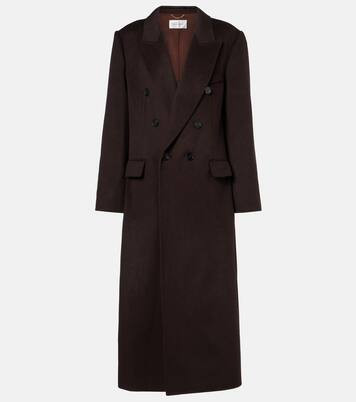 Double-breasted wool and cashmere coat | Mytheresa (UK)