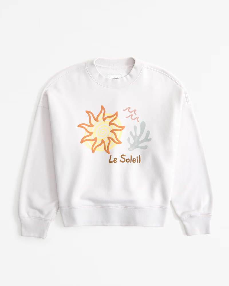 Beach Destination Classic Sunday Crew | Abercrombie & Fitch (US)