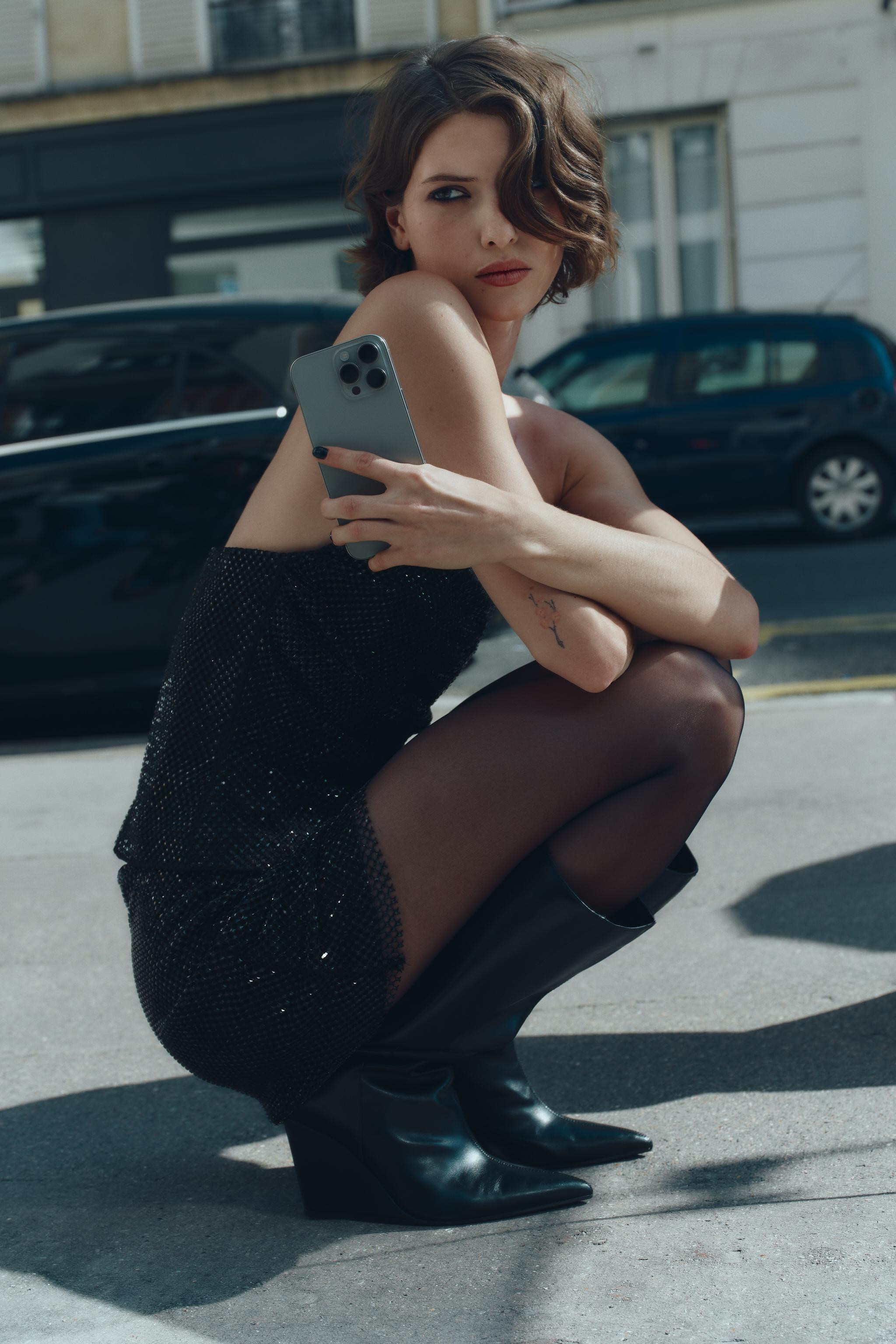 BEADED MESH MINI SKIRT | Zara UK