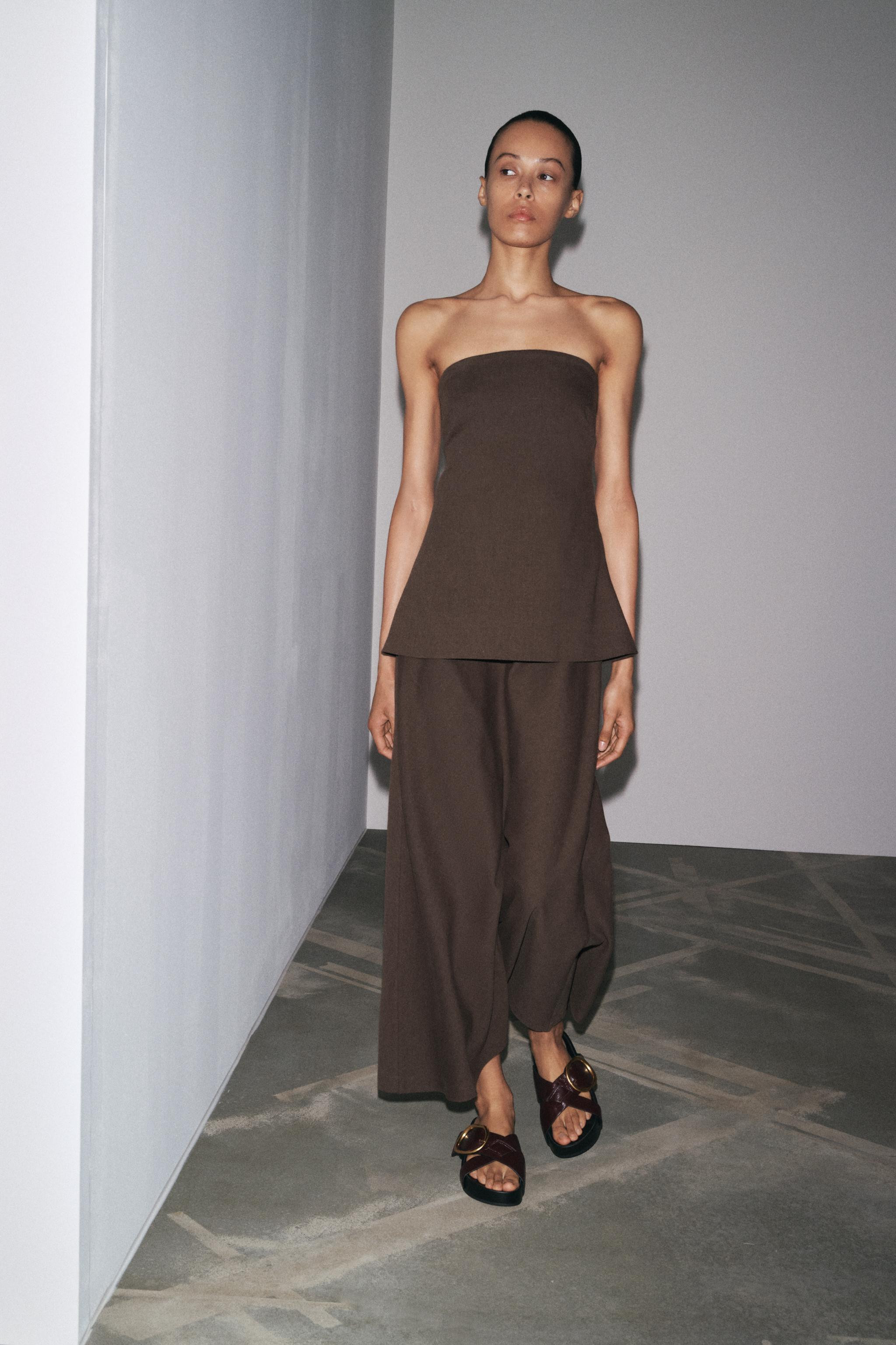 STRAPLESS DRESS ZW COLLECTION | Zara UK