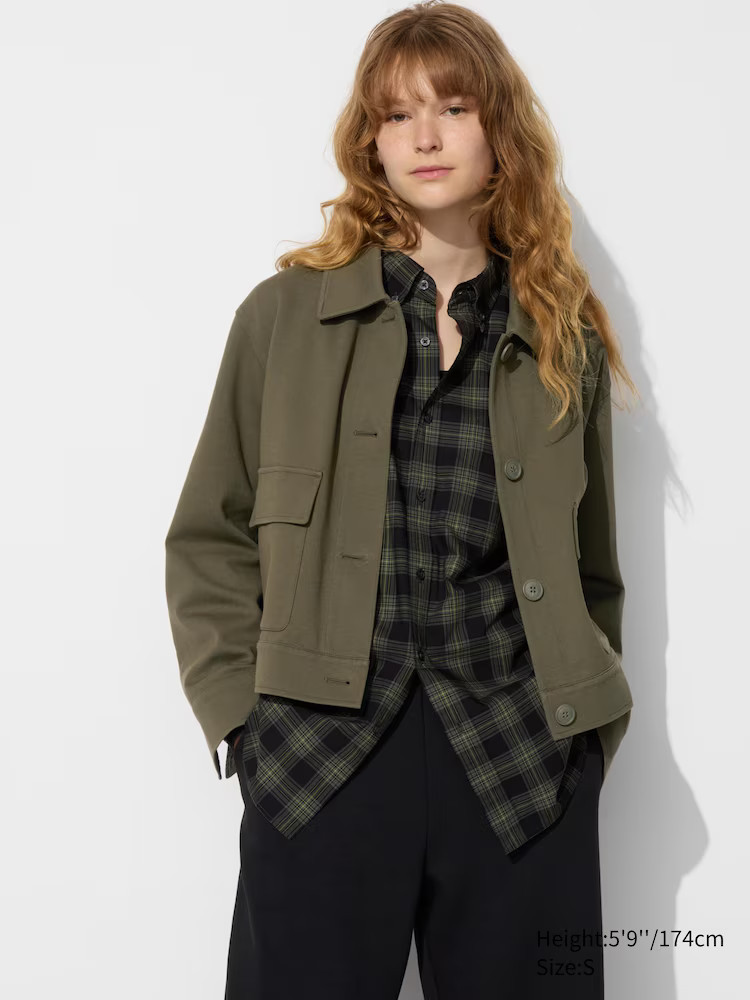 Jersey Relaxed Jacket | UNIQLO (US)
