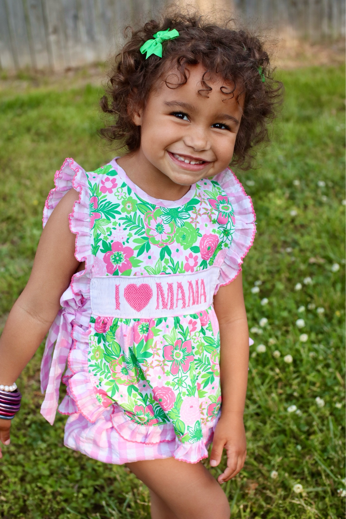 I love Mom smocked girls outfits / I love Mom for summer / southern smocked styles / toddler fashion / gingham

#LTKSaleAlert #LTKootd
