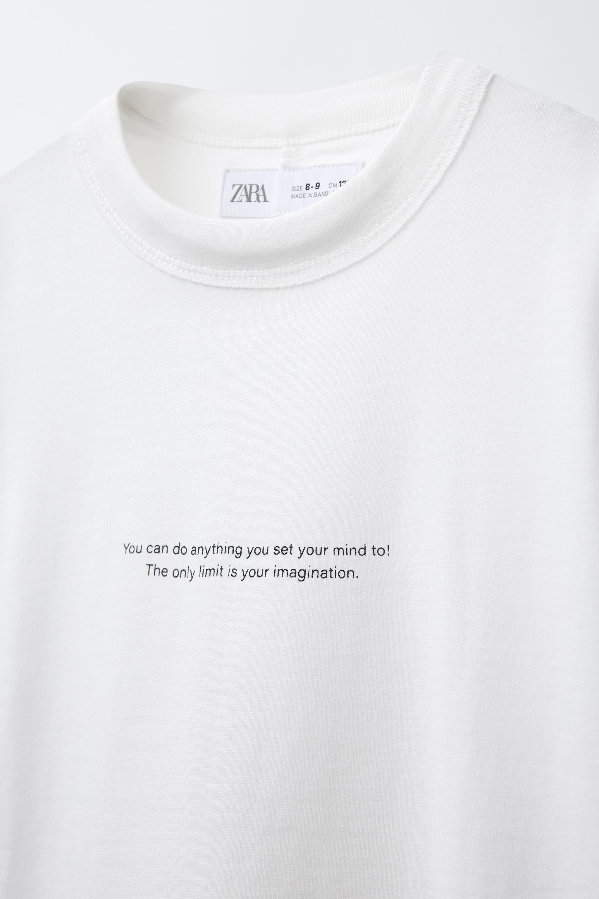 TEXT T-SHIRT | Zara US