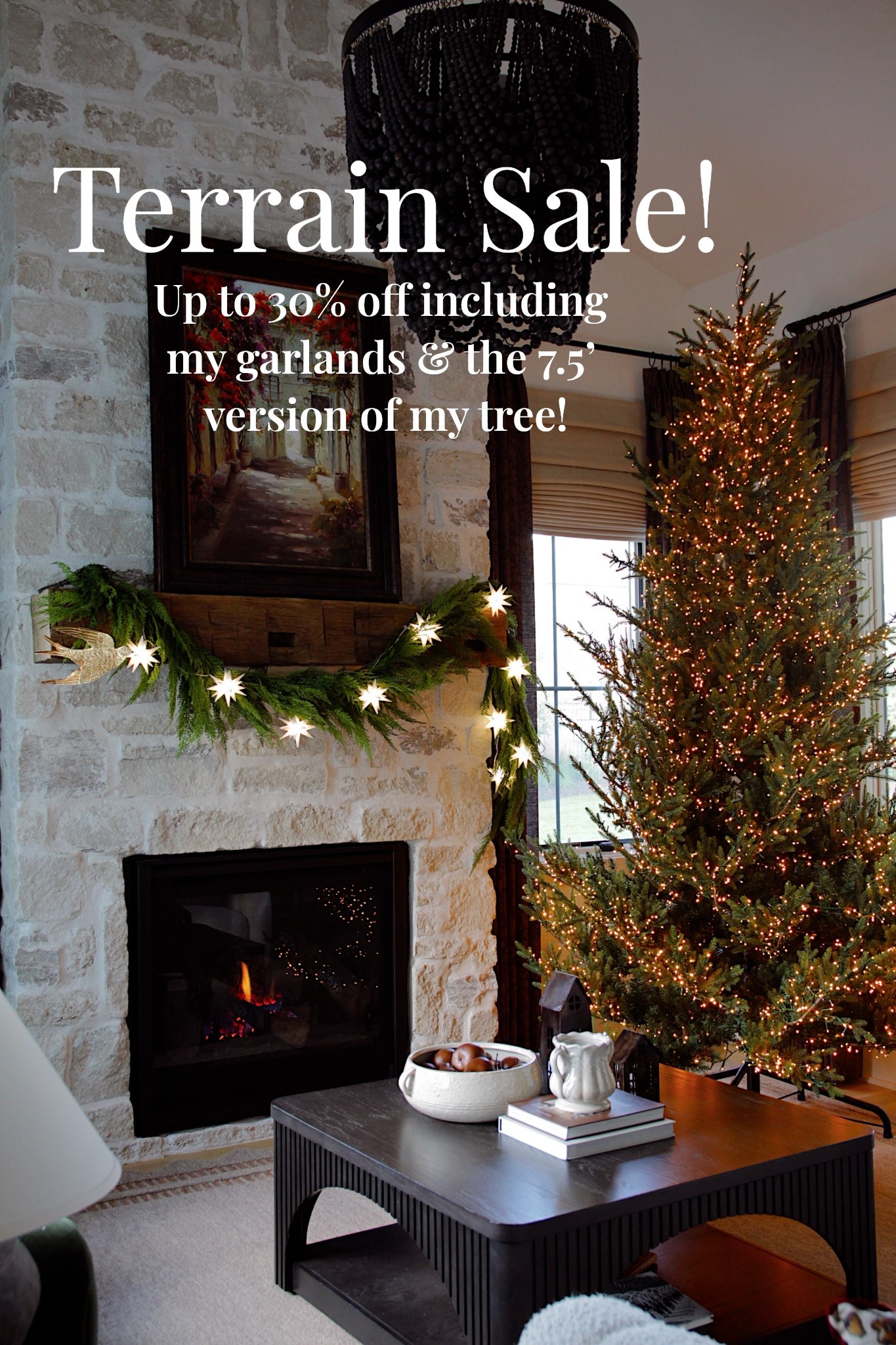Take advantage of this sale now! Terrain is having there “Up to 30% off sale” now!! You can get my Christmas tree in 7.5’ for 20% off and my faux cedar garland is 30% off! 



#LTKHome #LTKHoliday #LTKSaleAlert