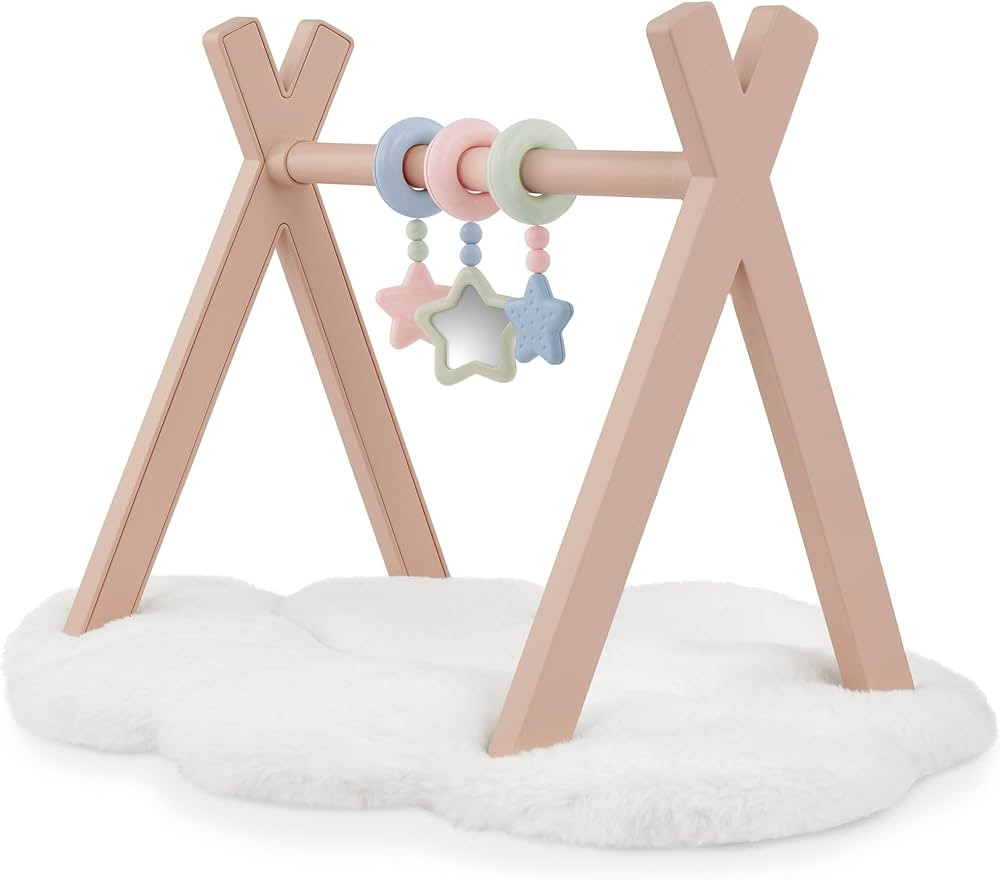 LullaBaby – Play Gym – 3 Hanging Toys – 14-inch Baby Doll Accessories – Pretend Play – ... | Amazon (US)