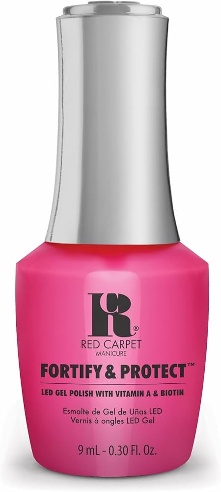 Red Carpet Manicure Fortify & Protect Long-Lasting Gel Nail Polish with Added Vitamin A and Bioti... | Amazon (US)