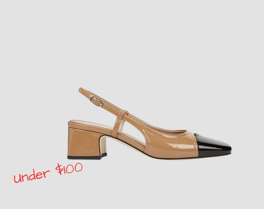 All the classic, preppy vibe without breaking the bank! These comfy and versatile slingback pumps are now under $100! Get yours before they disappear 🖤

#LTKSpringSale #LTKfindsunder100 #LTKshoecrush