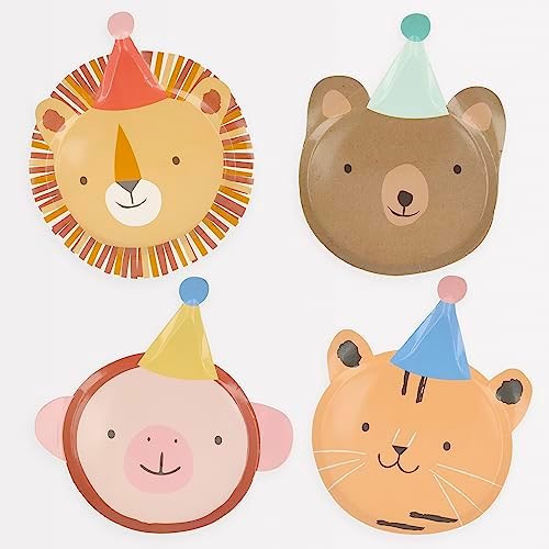 Meri Meri Disposable Safari Plates, Pack of 8 Disposable Plates for Party, Jungle Party Decoratio... | Amazon (US)