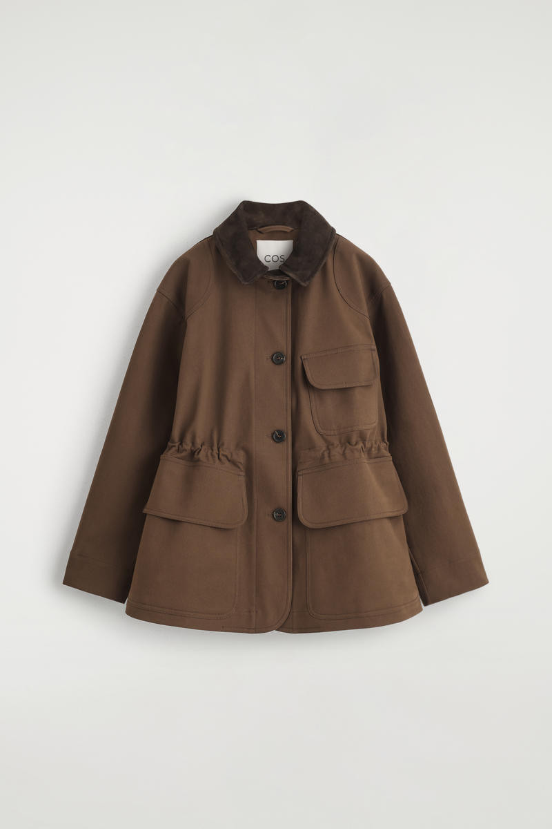 Suede-Collar Field Jacket | COS (US)