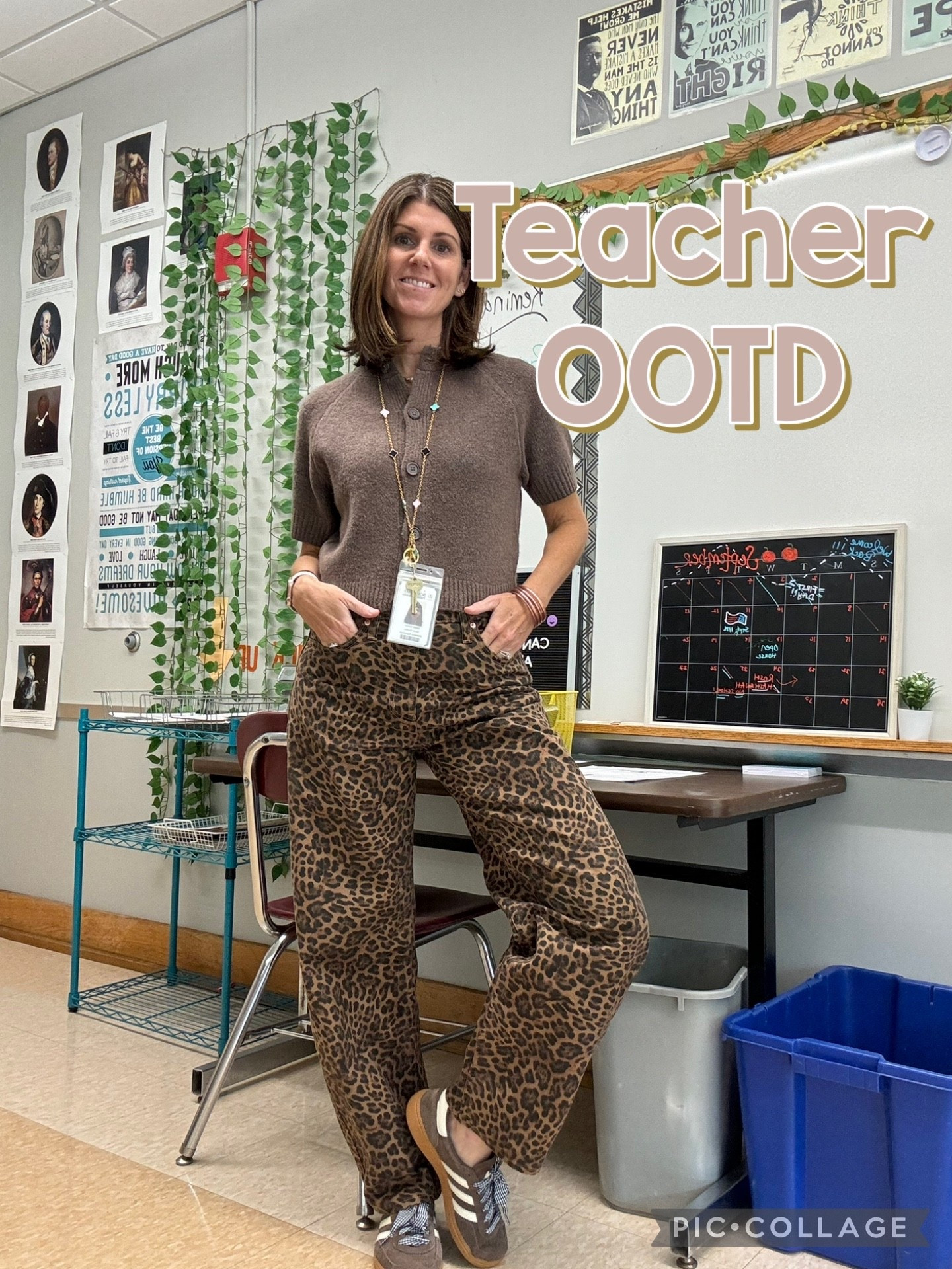 Never met a leopard print I didn’t love! #teacherstyle #brown #leopardprint #chocolatebrown #falloutfit #eapresso 

#LTKSeasonal #LTKStyleTip #LTKFindsUnder100