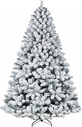 Amazon.com: Hykolity 6 ft Snow Flocked Christmas Tree (Sold Exclusively by Weize, Others are Scam... | Amazon (US)