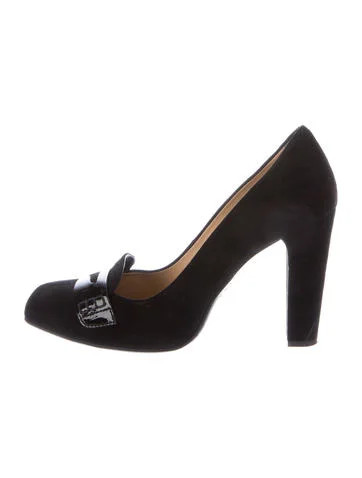 Tod's Suede Pointed-Toe Pumps | The Real Real, Inc.