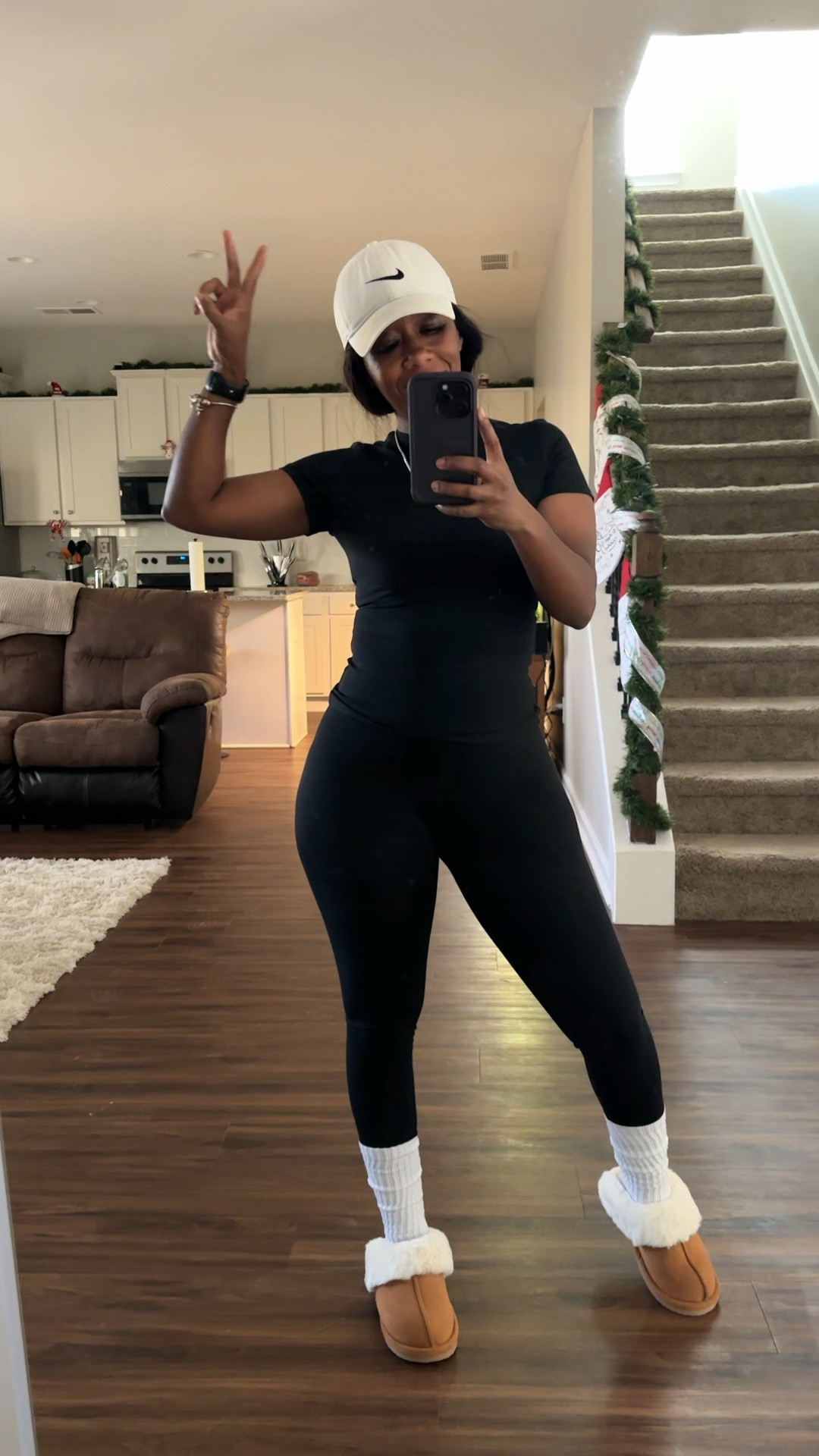 Black athleisure set. I’m wearing a size medium.

#LTKFindsUnder50 #LTKFindsUnder100 #LTKActive