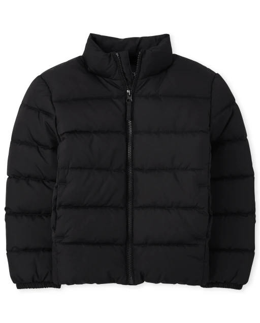 Boys Long Sleeve Puffer Jacket | The Children's Place  - TIGERS EYE | The Children's Place