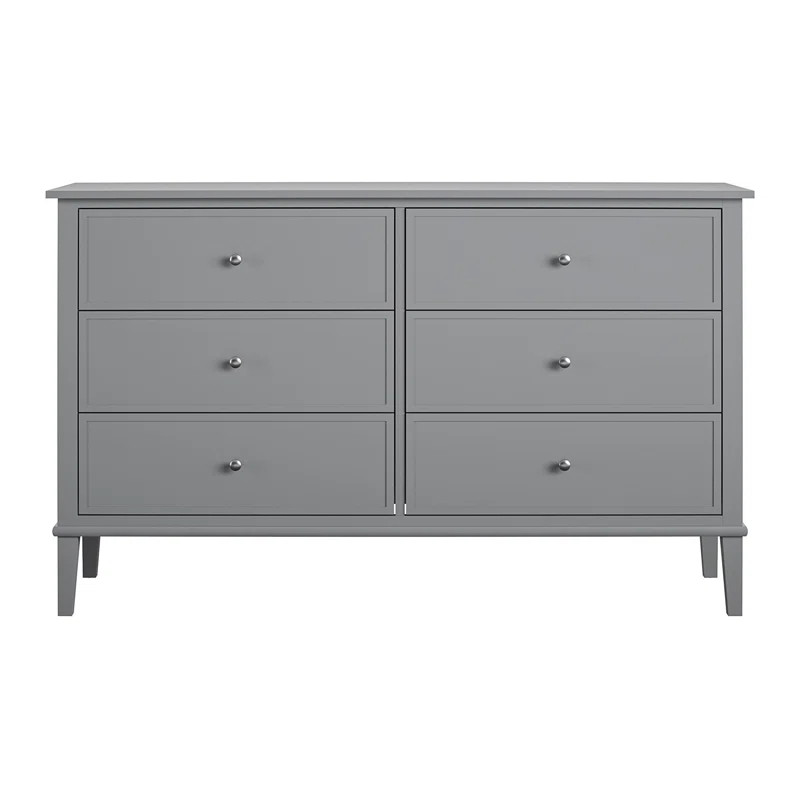 Gerber 6 Drawer 55.3" W Dresser | Wayfair Professional