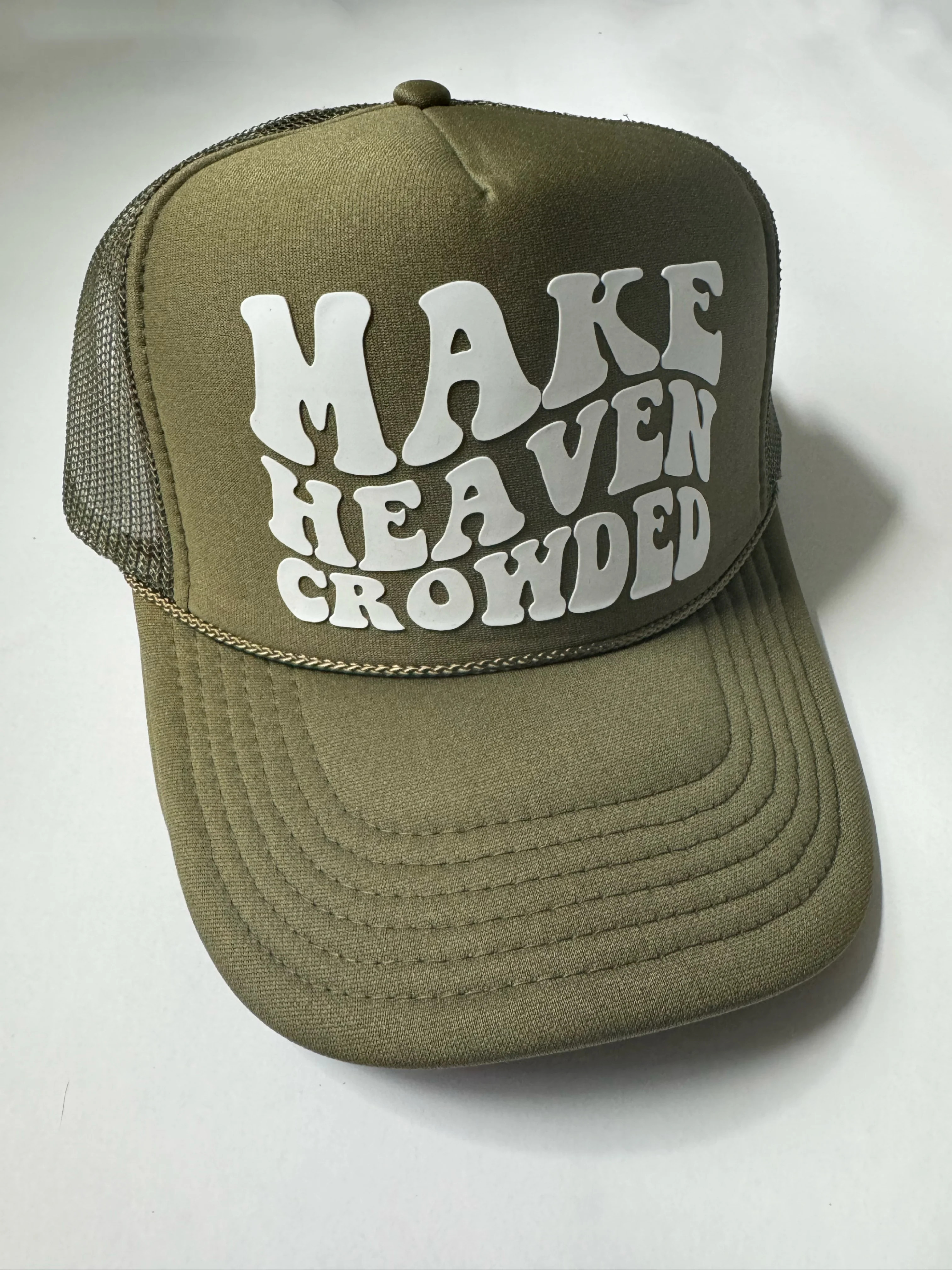 Make Heaven Crowded Trucker Hat | PEGGI + ME