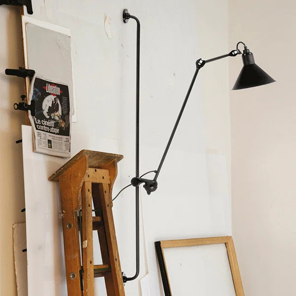 Cobers Iron Plug-in Swing Arm Sconce | Wayfair North America