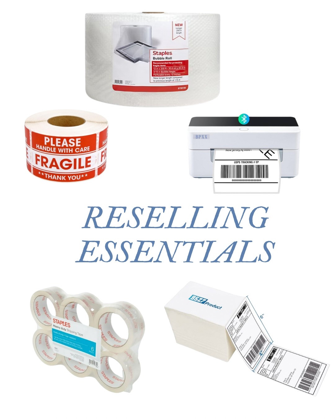 My reselling must haves! 