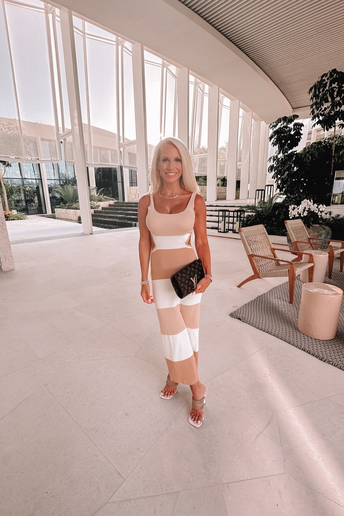 Amazon Dress find!!! 
Shoes are sold out but linked similar
I have the tagged watch in white 🤍

#LTKtravel #LTKunder50 #LTKFind