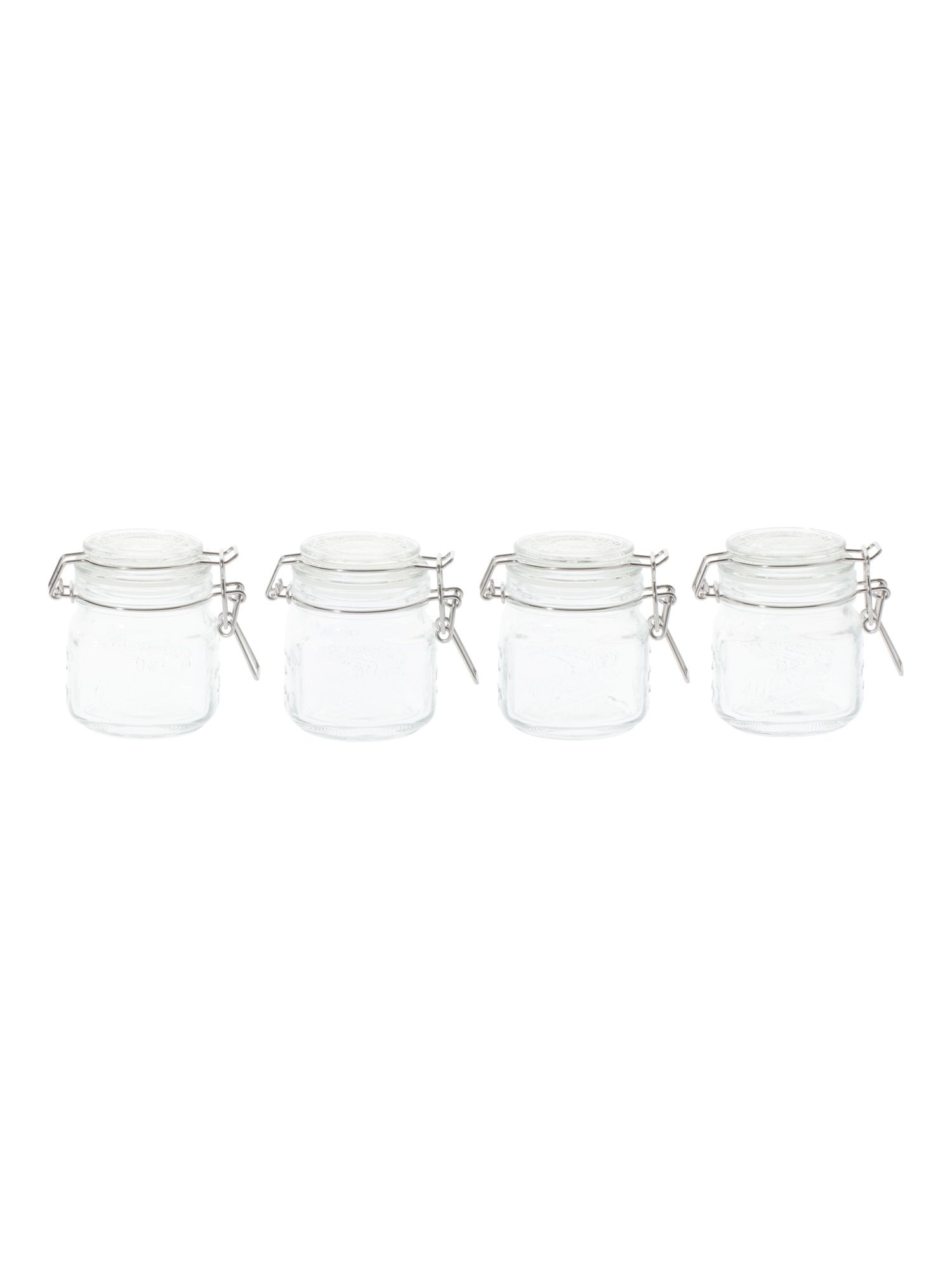 7oz 4pk Mini Clamp Storage Jars | Marshalls