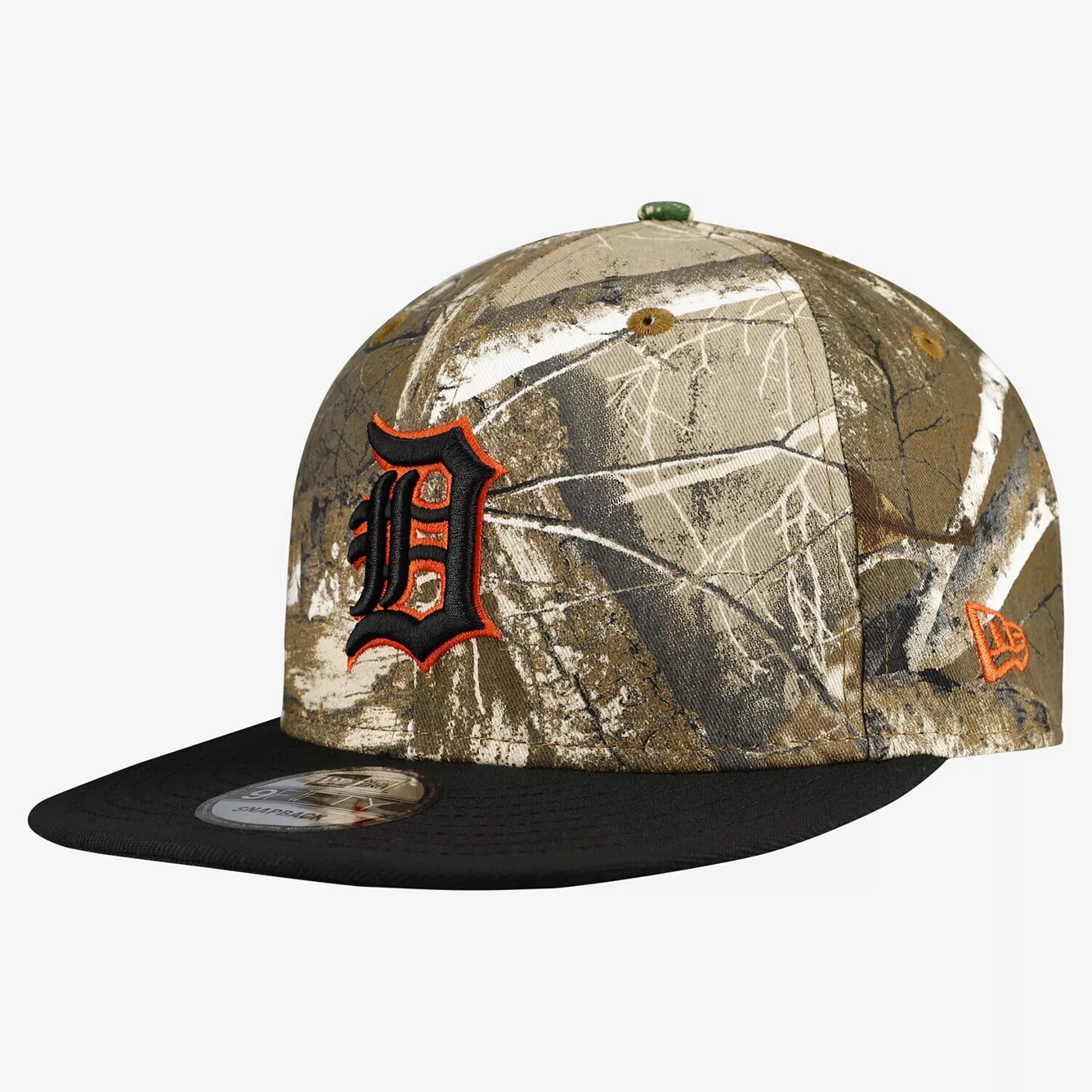 Men's New Era Camo Detroit Tigers Realtree Orange Pop 9FIFTY Snapback Hat | Kohl's