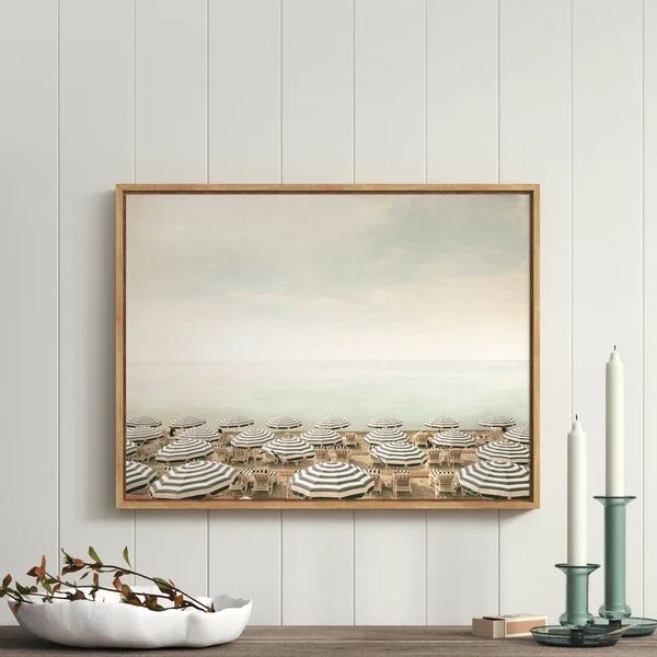 Seaside 4 (Beach) by Carina Okula - Floater Frame Photograph on Canvas | Wayfair North America