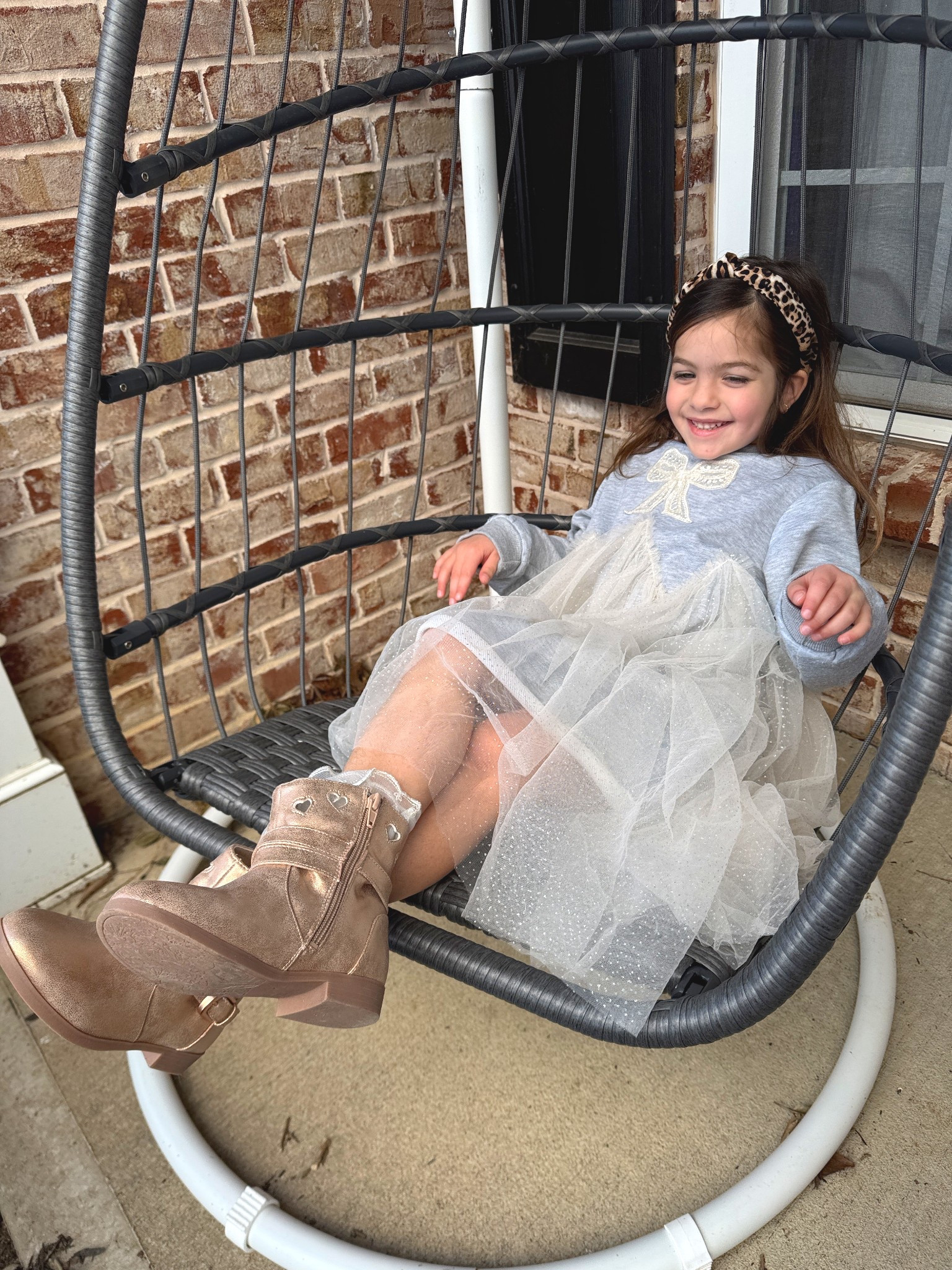 Someone is excited about her new boots! 



#LTKShoeCrush #LTKKids