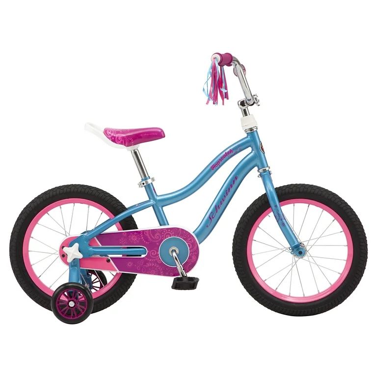 Schwinn Hopscotch Quick Build Kids' Girls' 16-in. Bike, Teal | Walmart (US)
