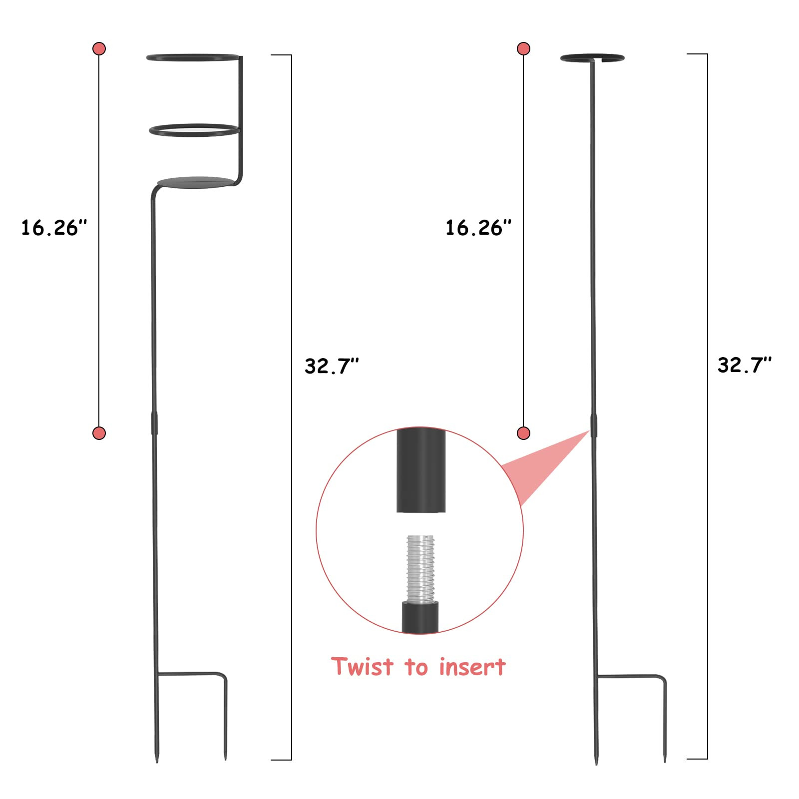 Urban Deco Heavy Duty Drink Holder Set of 7, Outdoor Yard Drink Holder Stakes, 4 Packs Plus Extra... | Amazon (US)