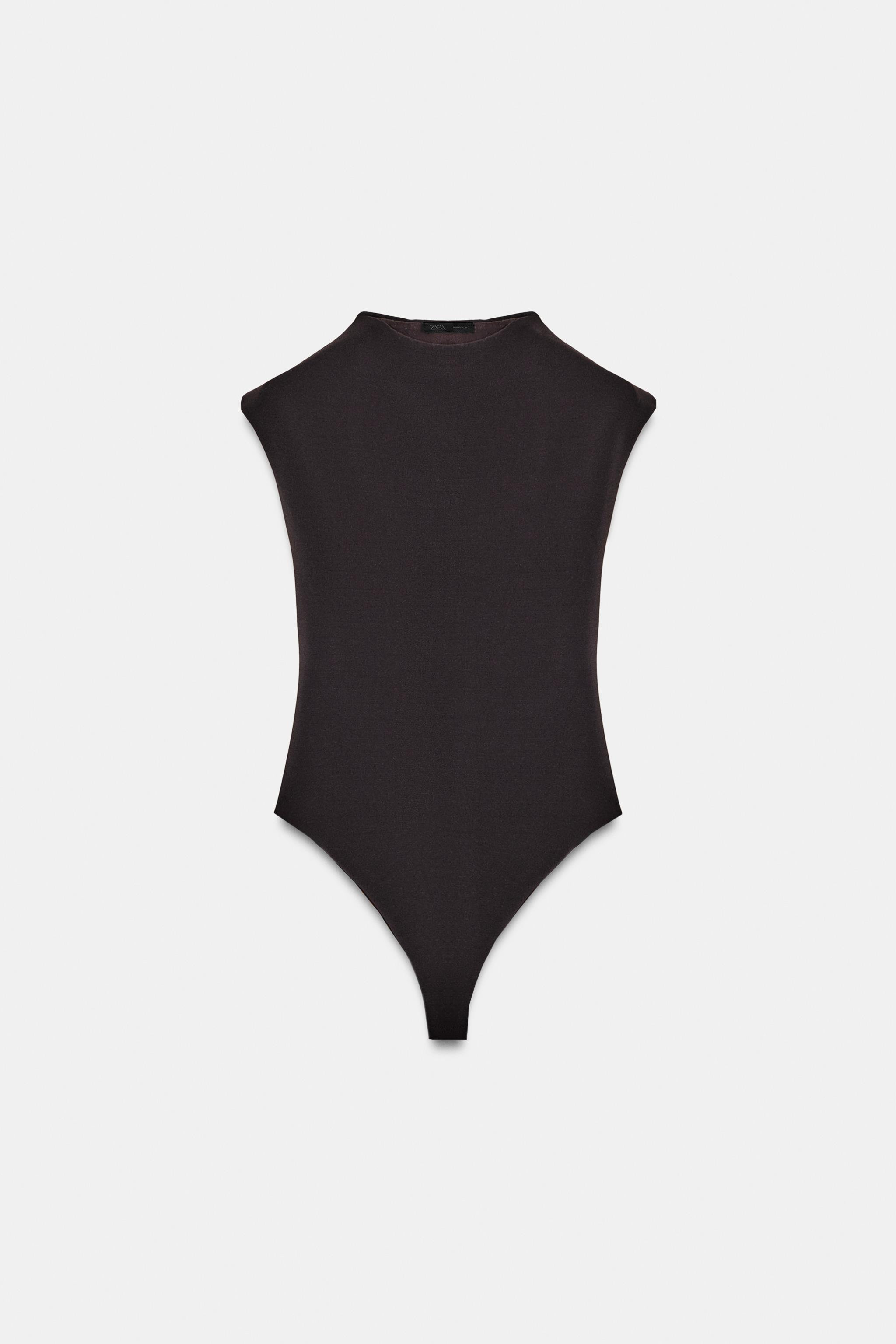 STRETCH CUT-OUT BODYSUIT | Zara UK