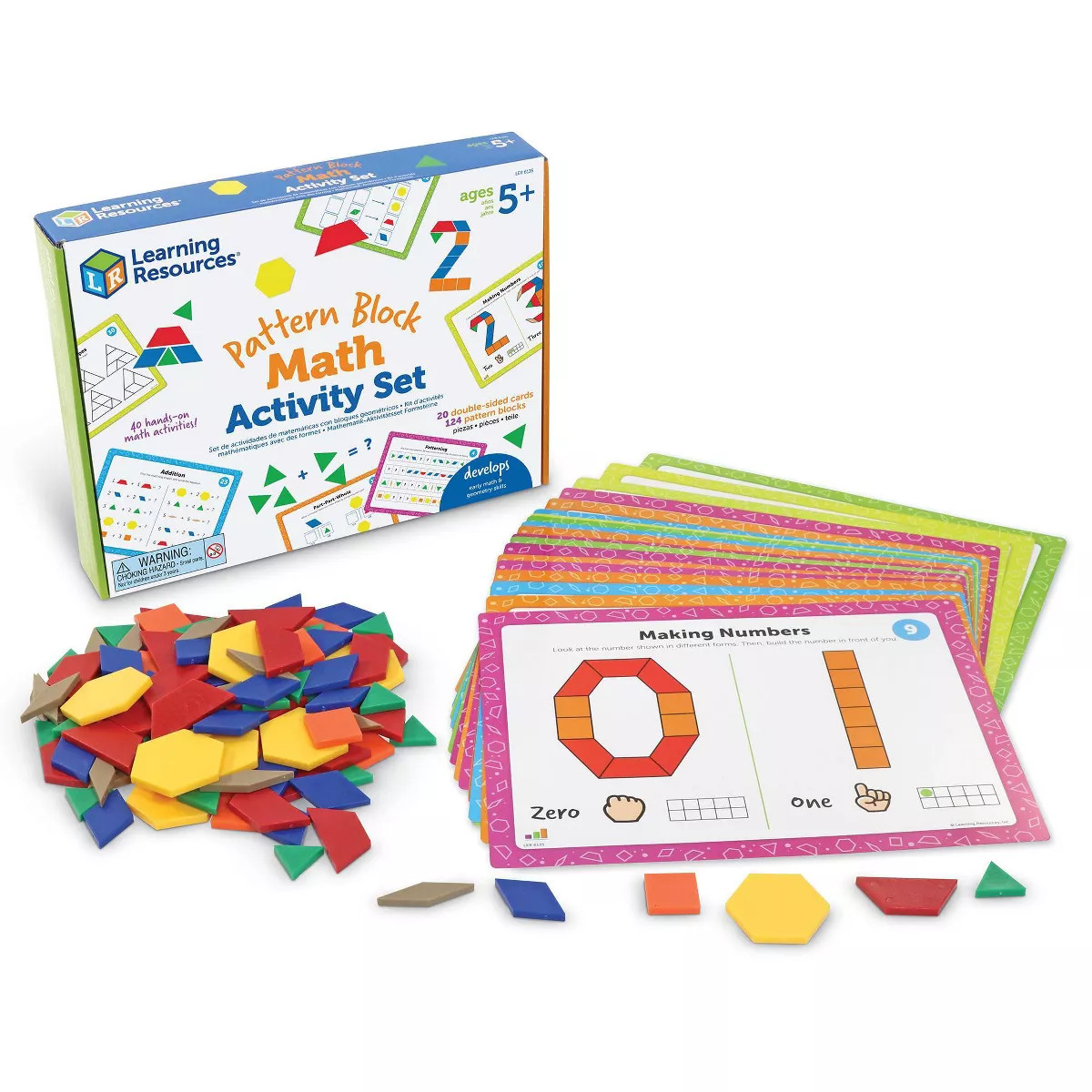 Learning Resources Pattern Block Math Activity Set | Target