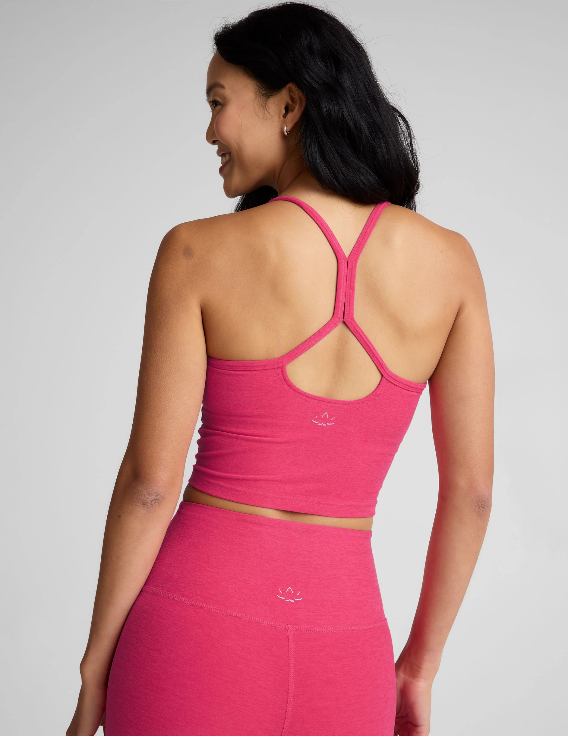 Spacedye Slim Racerback Cropped Tank | Beyond Yoga | Beyond Yoga