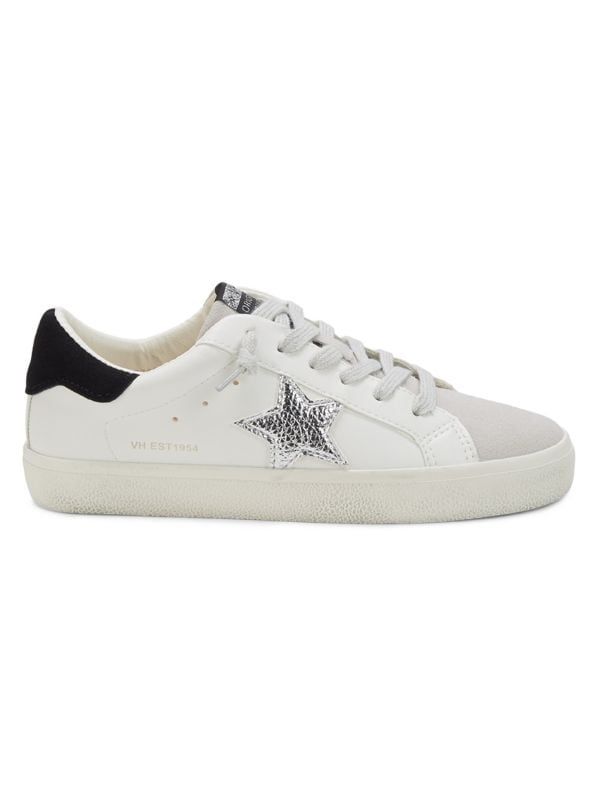 Croco-Embossed Star Suede Low Top Sneakers | Saks Fifth Avenue OFF 5TH
