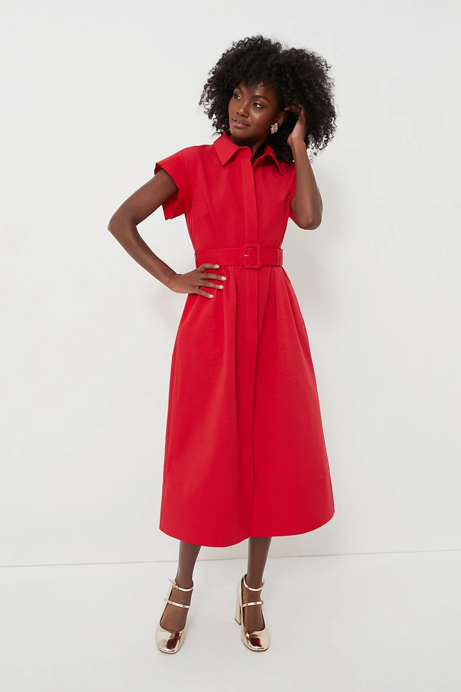 Red Chloe Dress | Tuckernuck (US)