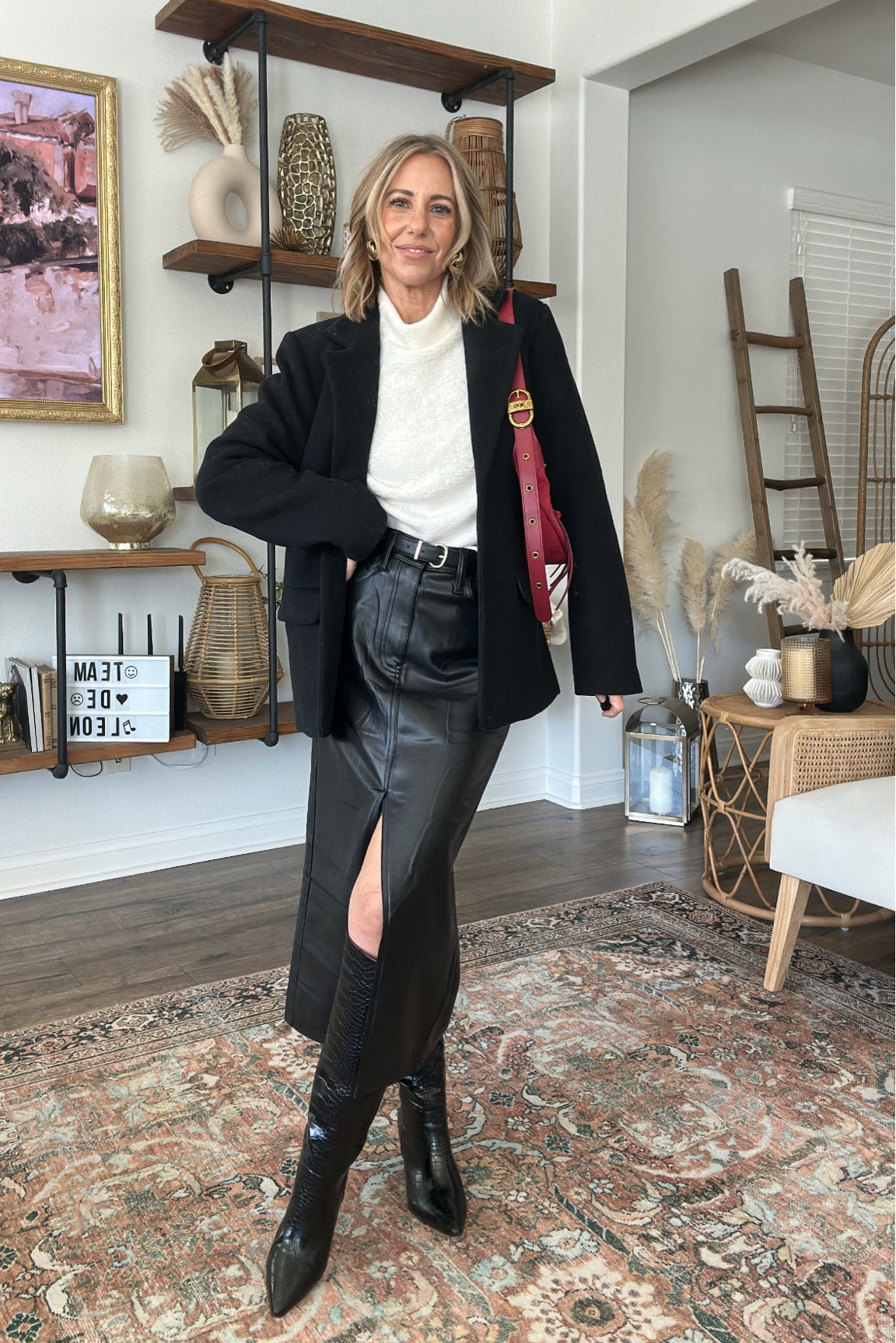 Abercrombie outfit 50% off
Winter Date night outfit idea
Sweater size xxs/xs
Blazer coat size xs
Midi skort size 24/00
Amazon accessories 


#LTKfindsunder100 #LTKfindsunder50 #LTKsalealert