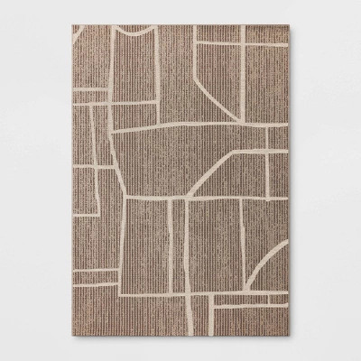 Tonal Geometric Outdoor Area Rug - Threshold™ | Target