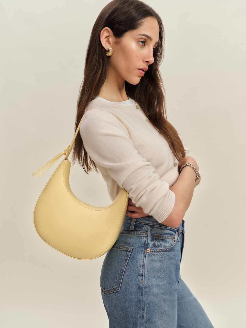 Medium Rosetta Shoulder Bag | Reformation (Global)