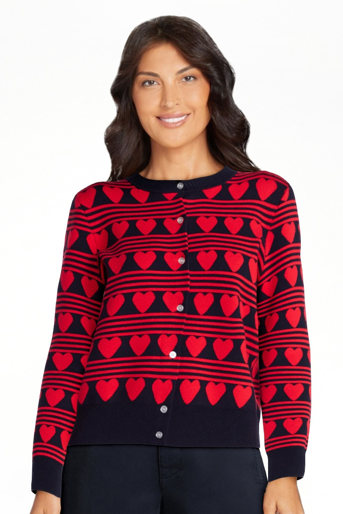 Free Assembly Women's and Women's Plus Solid, Stripe, & Print Classic Cozy Yarn Cardigan Sweater,... | Walmart (US)