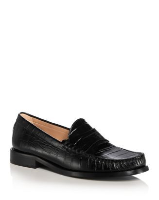 Women's Lottie Embossed Loafers | Bloomingdale's (US)