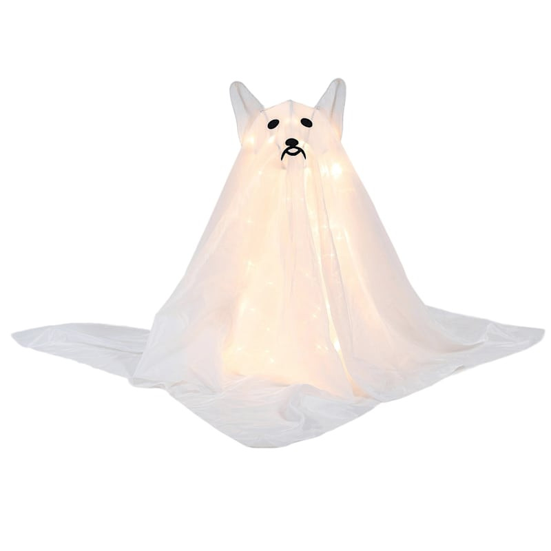 Lighted Ghost Dog, 2' | At Home